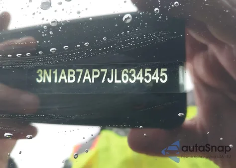 2018 Nissan Sentra Sv from USA, damaged, VIN 3N1AB7AP7JL634545